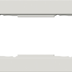 GIRA Cov Fr  2-G W/O Cb Gira E3 Light Grey/Anthra