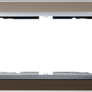 GIRA Cov Fr  2-G W/O Cb Interm Fr  C Alu Gira Event Clear Brown