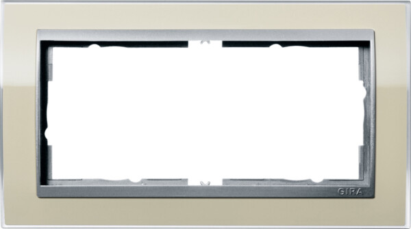 GIRA Cov Fr  2-G W/O Cb Interm Fr  C Alu Gira Event Clear Sand