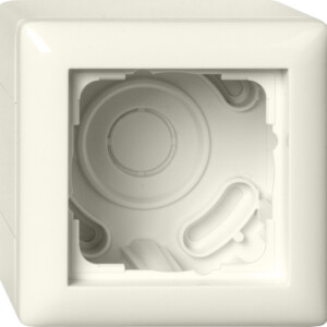 GIRA Sm Hous  1-G + Fr  Standard 55 Cr White