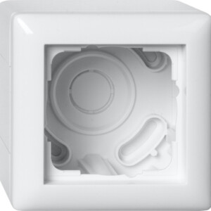 GIRA Sm Hous  1-G + Fr  Standard 55 P White