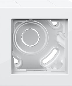 GIRA Sm Hous  1-G + Fr  Gira E2 P White