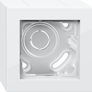 GIRA Sm Hous  1-G + Fr  Gira E2 P White