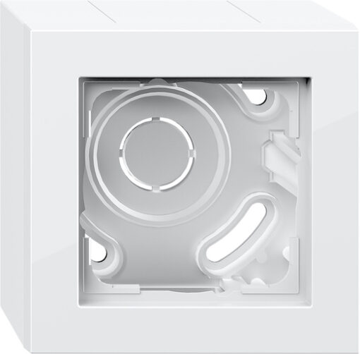 GIRA Sm Hous  1-G + Fr  Gira E2 P White