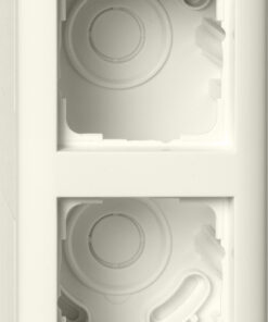 GIRA Sm Hous  2-G + Fr  Standard 55 Cr White