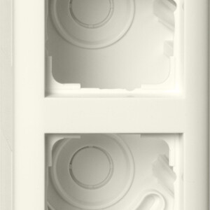 GIRA Sm Hous  2-G + Fr  Standard 55 Cr White