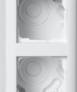 GIRA Sm Hous  2-G + Fr  Standard 55 P White