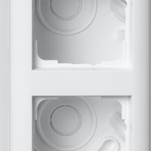 GIRA Sm Hous  2-G + Fr  Standard 55 P White