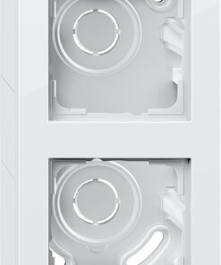 GIRA Sm Hous  2-G + Fr  Gira E2 P White