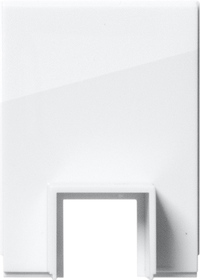 GIRA Adapter Cab Entry Chan  15 X 15 Mm System 55 P White