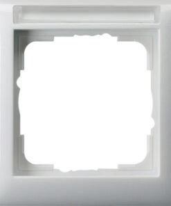 GIRA Cov Fr  1-G In Sp  Standard 55 P White