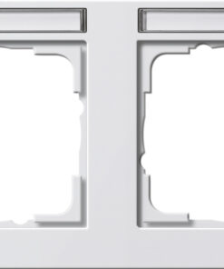 GIRA Cov Fr  2-G Horiz  In Sp  Gira E2 P White
