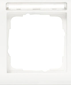 GIRA Cov Fr  3-G Horiz  In Sp  Standard 55 P White M