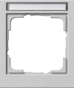 GIRA Cov Fr  3-G Horiz  In Sp  Gira E2 Grey M