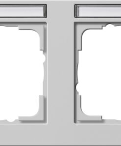 GIRA Cov Fr  4-G Horiz  In Sp  Gira E2 Grey M
