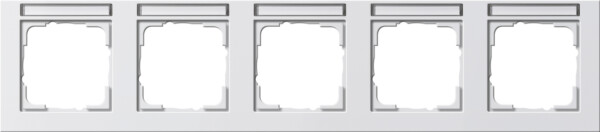GIRA Cov Fr  5-G Horiz  In Sp  Gira E2 P White M