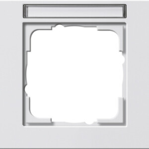 GIRA Cov Fr  5-G Horiz  In Sp  Gira E2 P White