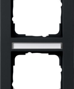 GIRA Cov Fr  2-G Vert  In Sp  Gira E2 Black M