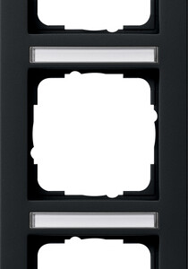 GIRA Cov Fr  3-G Vert  In Sp  Gira E2 Black M