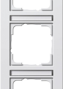 GIRA Cov Fr  3-G Vert  In Sp  Gira E2 P White