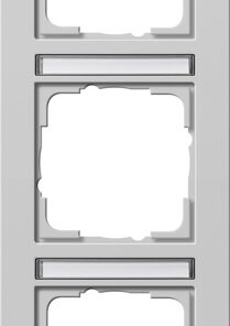 GIRA Cov Fr  3-G Vert  In Sp  Gira E2 Grey M