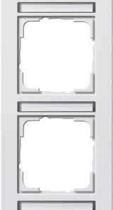 GIRA Cov Fr  4-G Vert  In Sp  Gira E2 P White