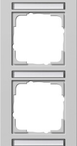 GIRA Cov Fr  4-G Vert  In Sp  Gira E2 Grey M