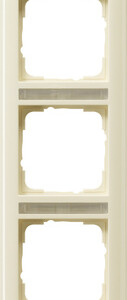 GIRA Cov Fr  5-G Vert  In Sp  System 55 Cr White