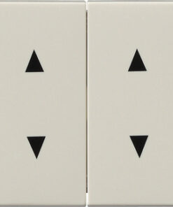 GIRA Rocker 2-G Arrows System 55 Cr White
