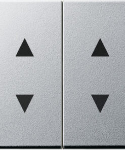 GIRA Rocker 2-G Arrows System 55 C Alum