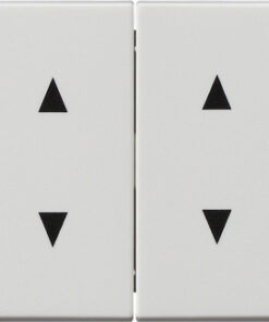 GIRA Rocker 2-G Arrows System 55 P White M