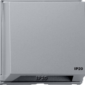 GIRA Adapter Fr  Plug-In Cov Cap Gira Tx_44 C Alum