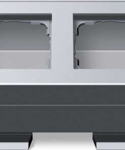GIRA Profile 2-G Angl Mount Brack  Profile 55 Alum