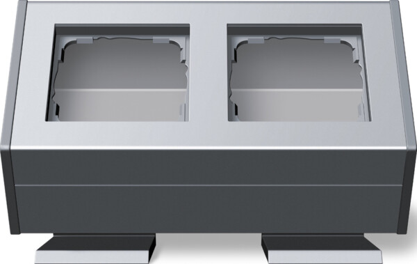 GIRA Profile 2-G Angl Mount Brack  Profile 55 Alum