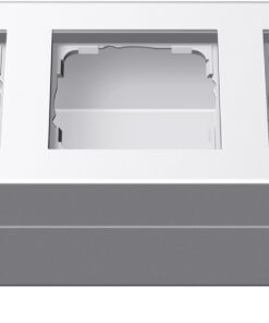GIRA Profile 3-G Angl Mount Brack  Profile 55 Alum P White(Lac )
