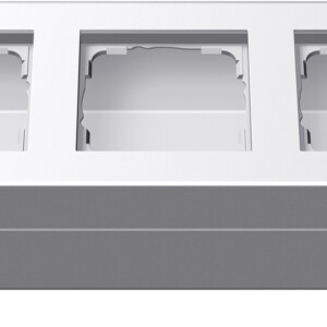 GIRA Profile 3-G Angl Mount Brack  Profile 55 Alum P White(Lac )