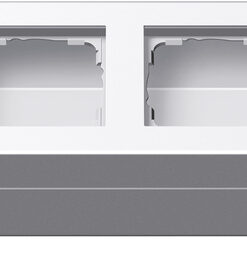 GIRA Profile 8-G Angl Mount Brack  Profile 55 Alum P White(Lac )