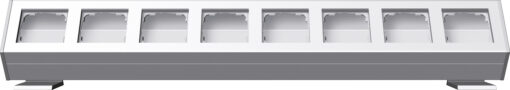 GIRA Profile 8-G Angl Mount Brack  Profile 55 Alum P White(Lac )