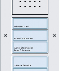 GIRA Sm Door St  6-G Door Communication P White