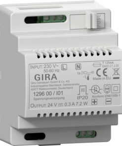 GIRA Pow Supply Dc 24 V 300 Ma Dra Electronics