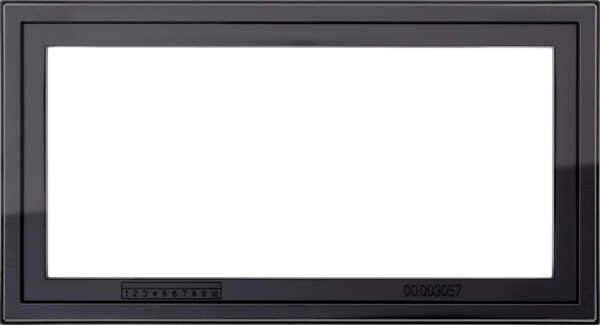 GIRA Mount Adapter 2-G Gira E2 Black
