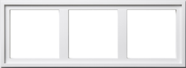 GIRA Mount Adapter 3-G Gira E2 P White