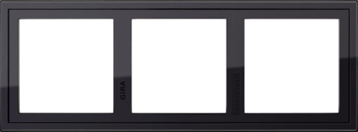 GIRA Mount Adapter 3-G Gira E2 Black