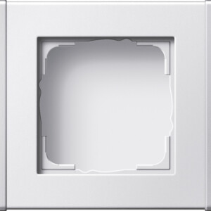 GIRA Profile 1-G Vert  + Horiz  Profile 55 Alum P White(Lac )