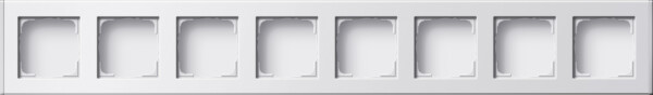 GIRA Profile 8-G Vert  + Horiz  Profile 55 Alum P White(Lac )