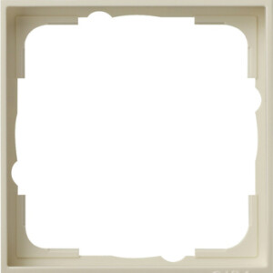 GIRA Interm Fr  1-G Gira Event Clear Cr White