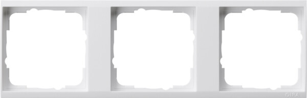GIRA Interm Fr  3-G Gira Event Clear P White