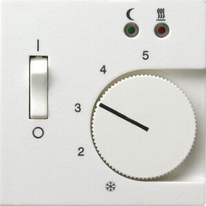 GIRA Cov  Rtc 230 V Sens  Fl Heat  System 55 P White M