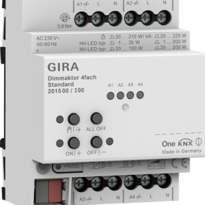 GIRA Dimm Act  4-G Std Oneknx Dra