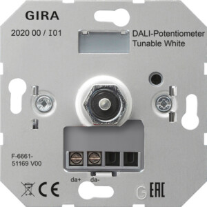GIRA Dali Potentiom  Tunable Wh Insert